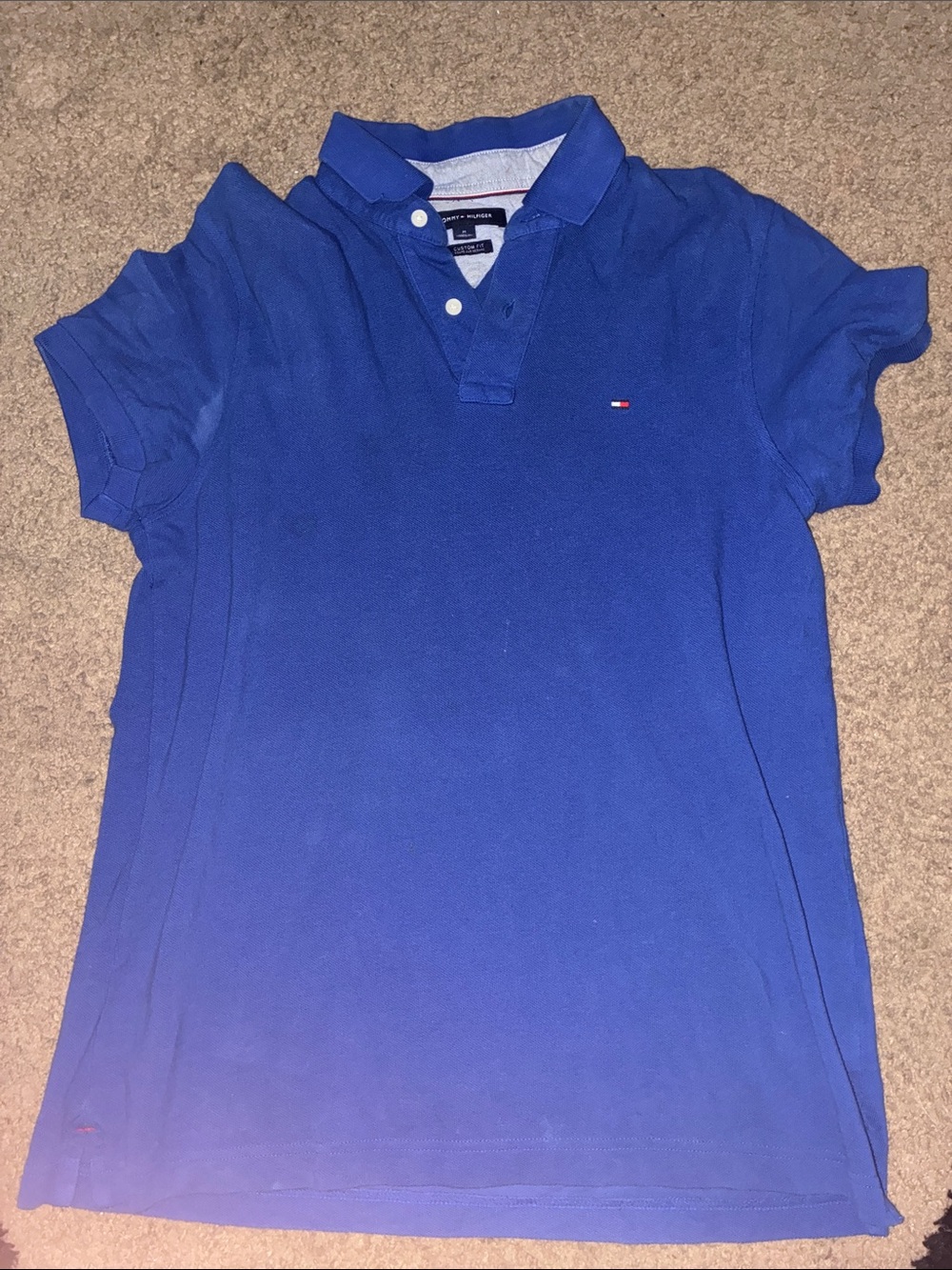 Tommy Hilfiger Men’s Royal Blue Polo Shirt